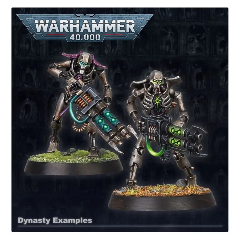 Necron warriors, necrons, warhammer 40k, games workshop, model 49-06